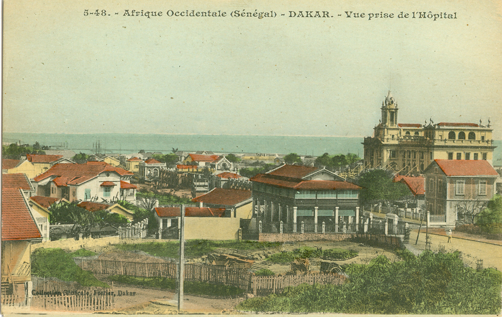 DAKAR – Vue prise de l’Hôpital