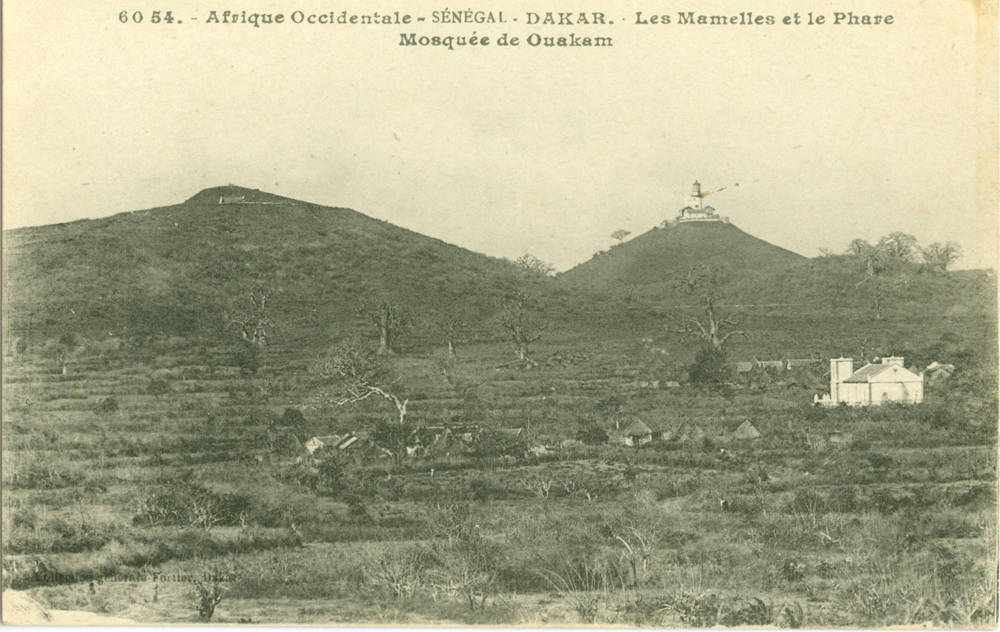 DAKAR – Les Mamelles et le Phare. Mosquée de Ouakam