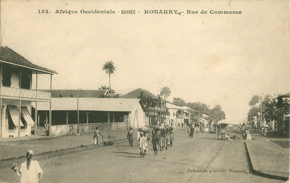 GUINÉE – KONAKRY – Rue du Commerce.