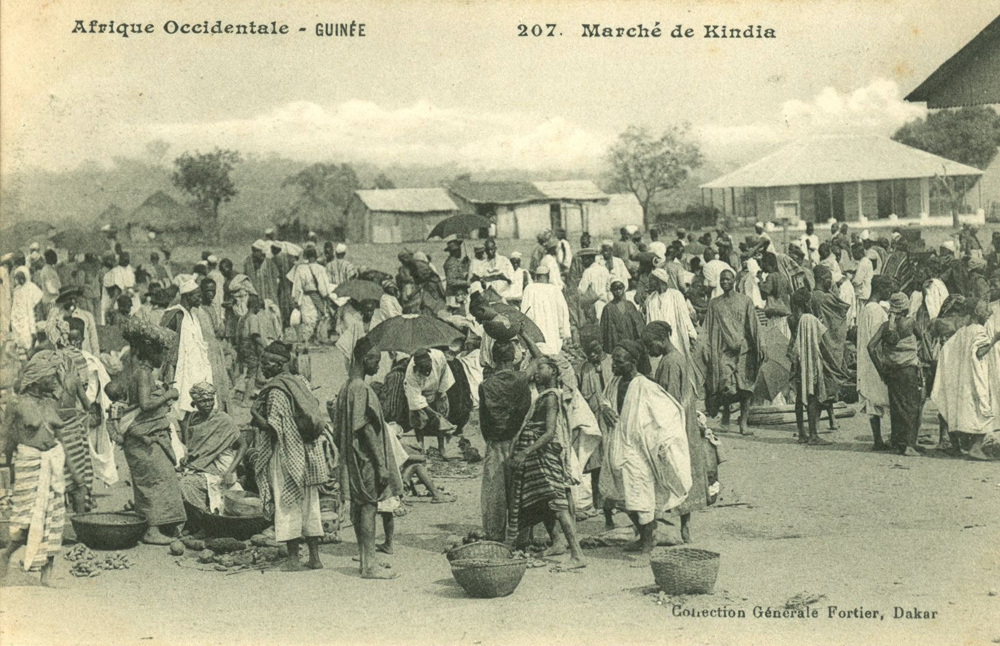 GUINÉE – Marché de Kindia.