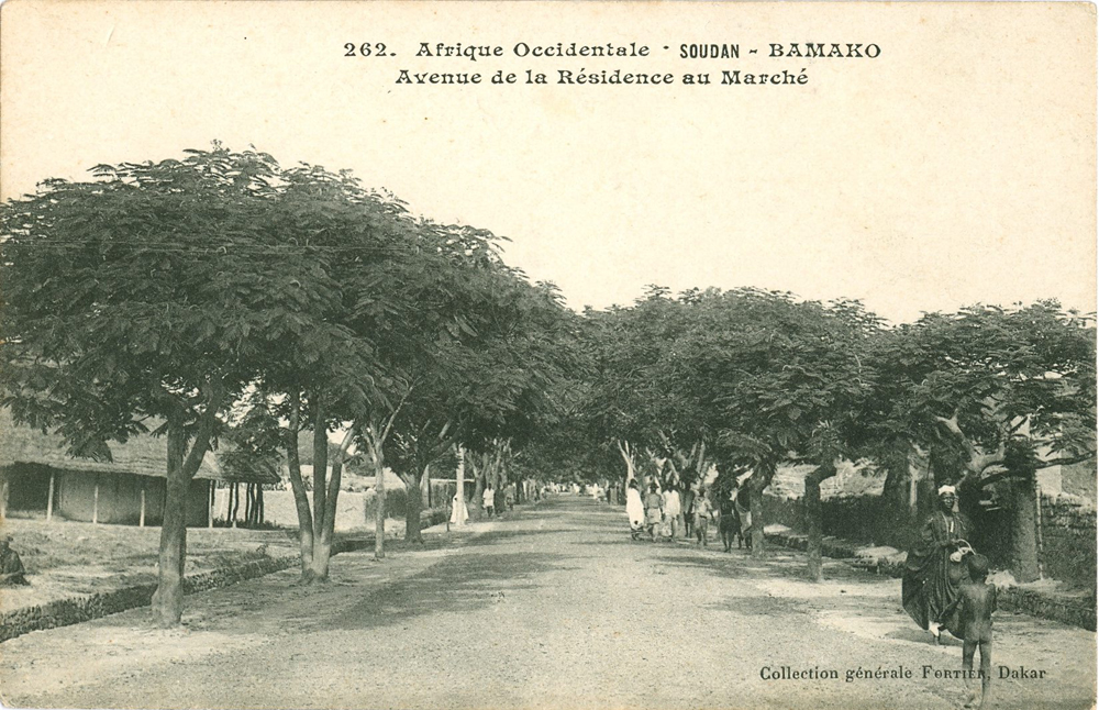 SOUDAN – BAMAKO – Une Rue.