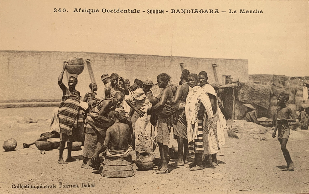 SOUDAN – BANDIAGARA – Le Marché.