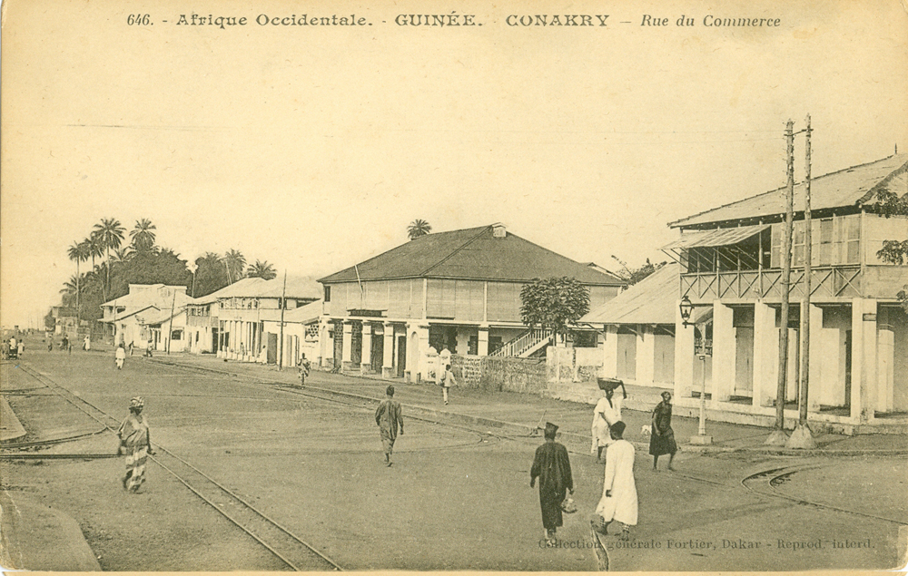 GUINÉE – CONAKRY – Rue du Commerce