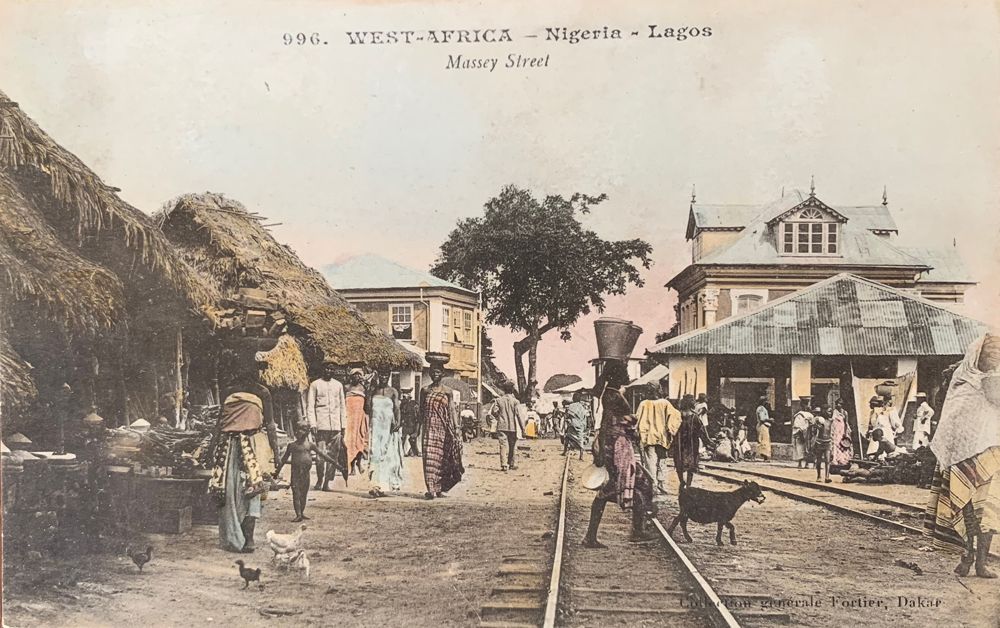 WEST AFRICA – Nigeria – Lagos – Massey Street.