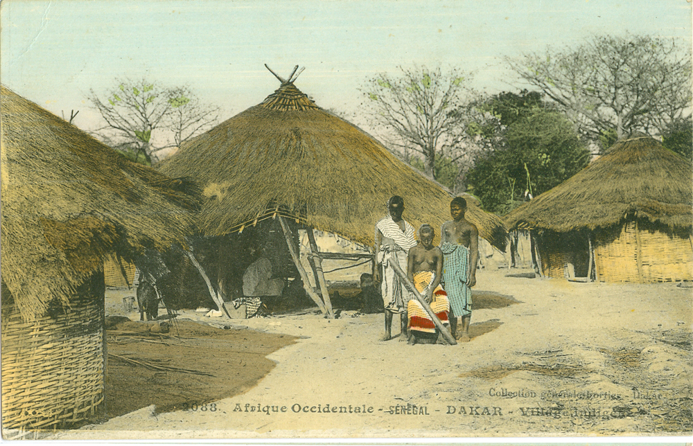 SÉNÉGAL – DAKAR – Village indigène