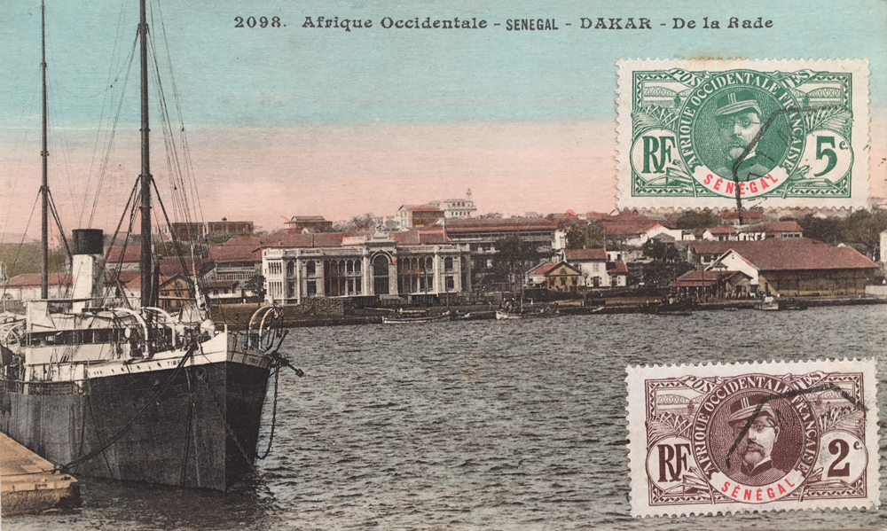 SÉNÉGAL – DAKAR – De la Rade.