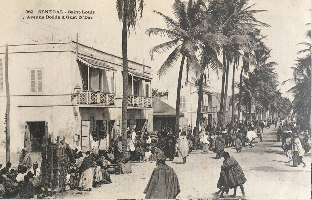 SÉNÉGAL – Saint-Louis – Avenue Dodds à Guet N’Dar