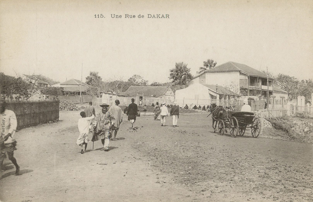 Une rue de Dakar