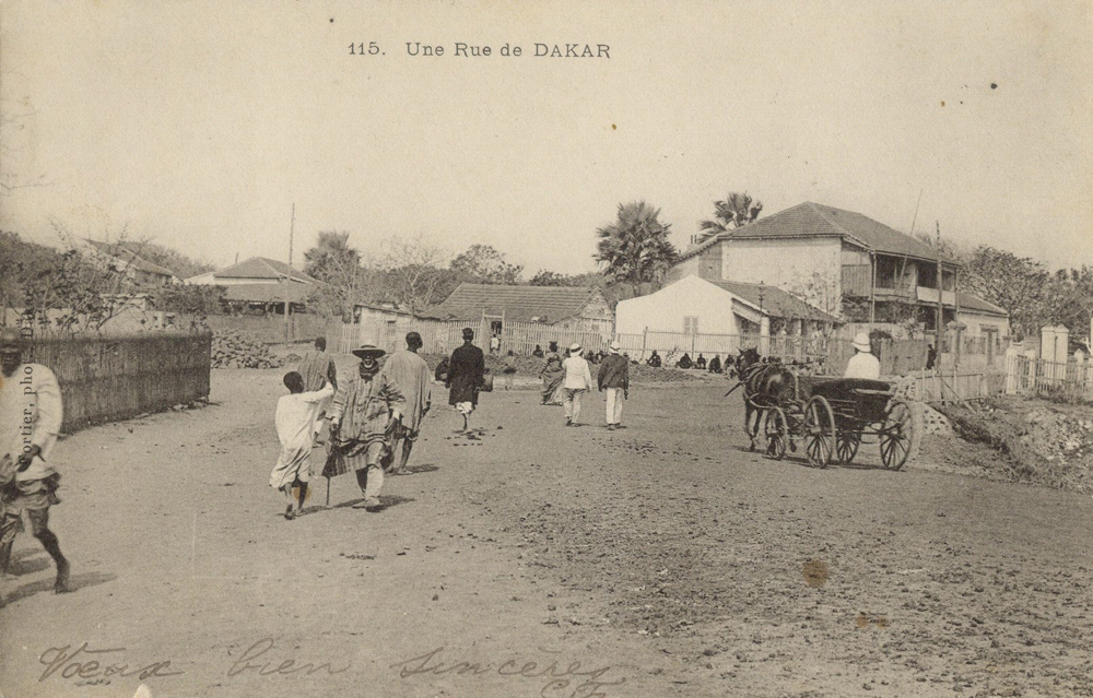 Une rue de Dakar