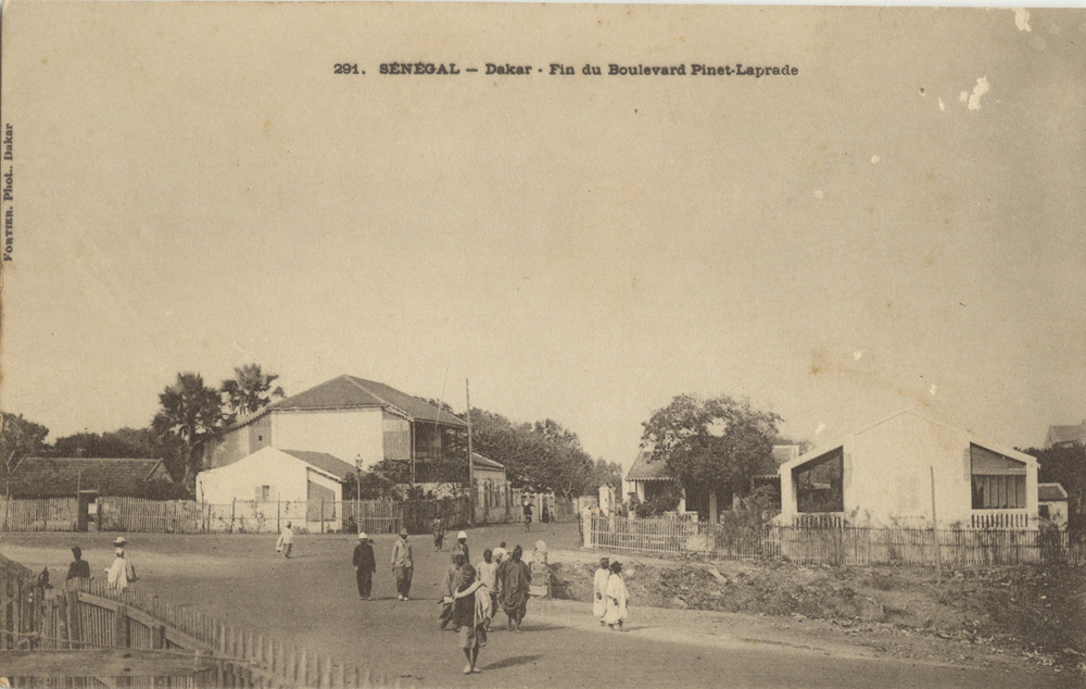 SÉNÉGAL – Dakar – Fin du Boulevard Pinet-laprade