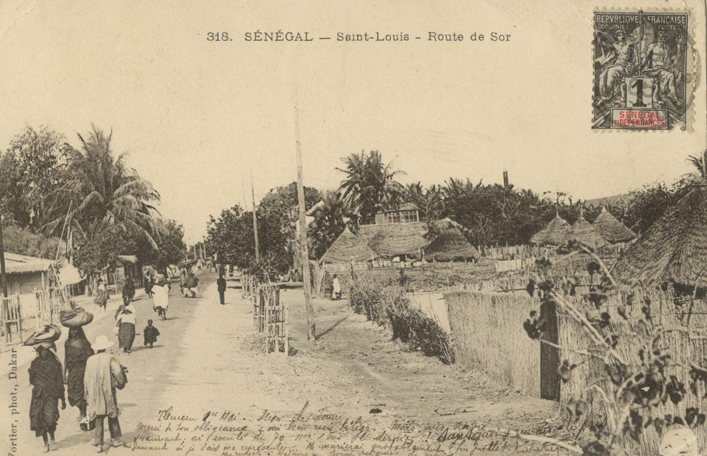 SÉNÉGAL – Saint-Louis – Route de Sor