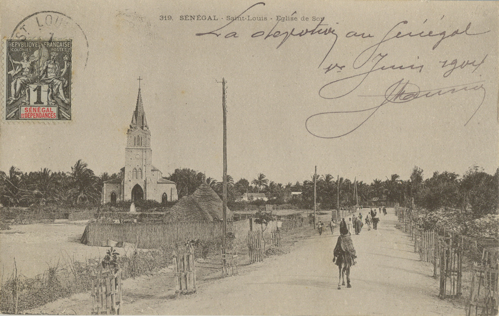 SÉNÉGAL – Saint-Louis – Eglise de Sor