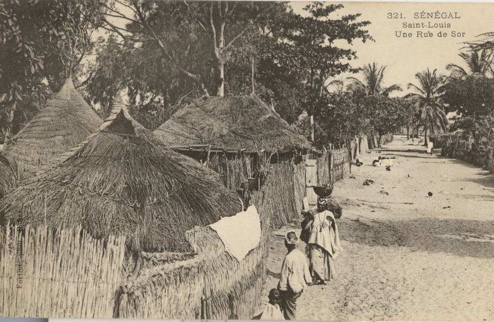 SÉNÉGAL – Saint-Louis – Une Rue de Sor