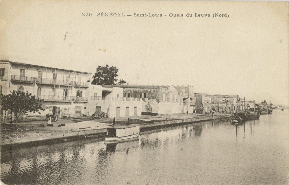 SÉNÉGAL – Saint-Louis – Quais du fleuve (Nord)