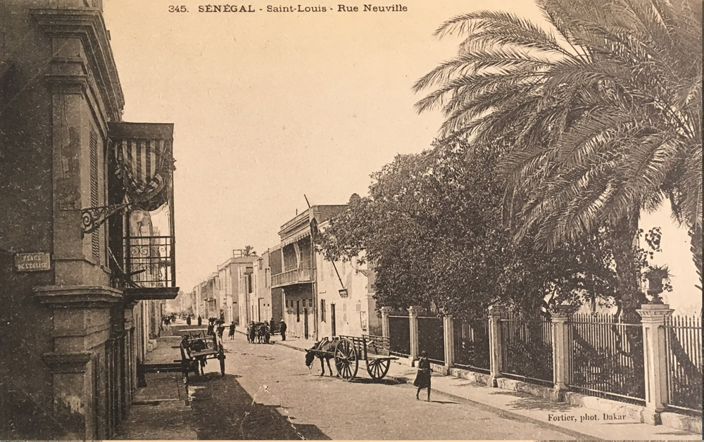 SÉNÉGAL – Saint-Louis – Rue Neuville