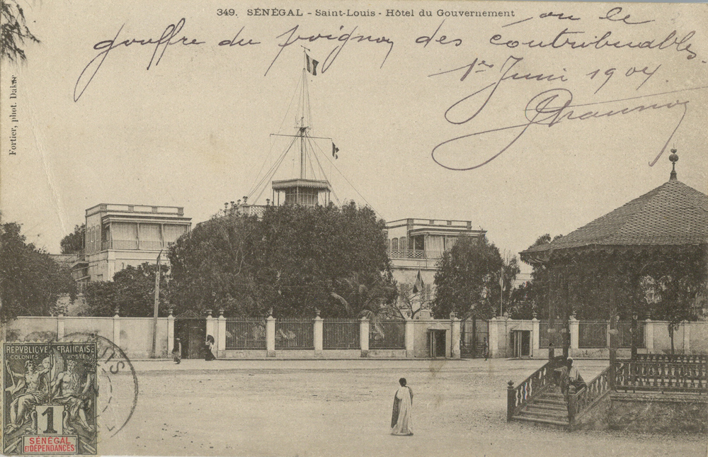 SÉNÉGAL – Saint-Louis – Hôtel du Gouvernement