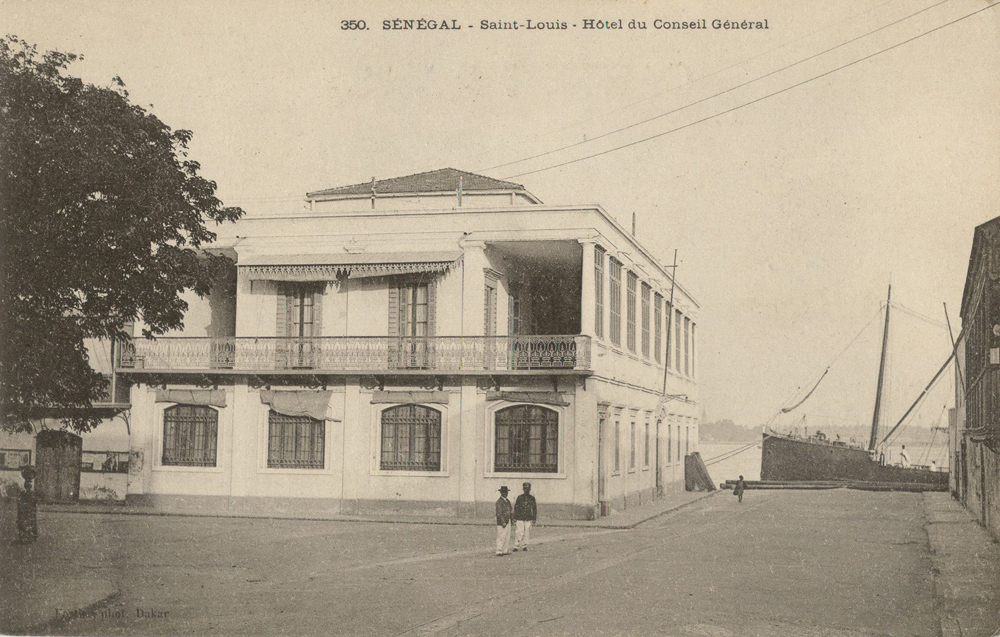 SÉNÉGAL – Saint-Louis – Hôtel du Conseil Général