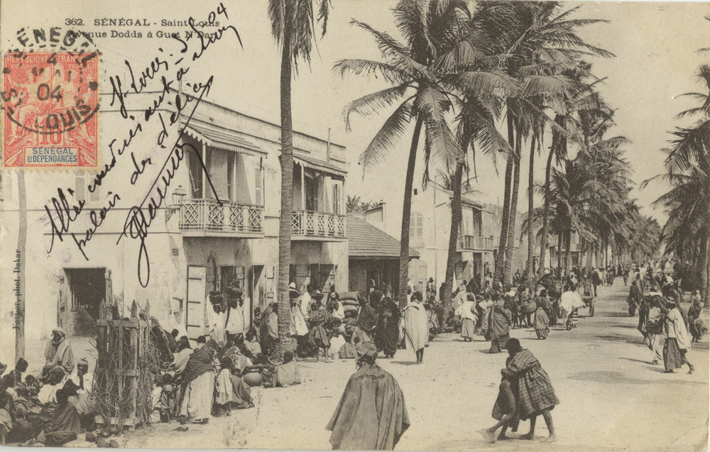 SÉNÉGAL – Saint-Louis – Avenue Dodds à Guet N’Dar