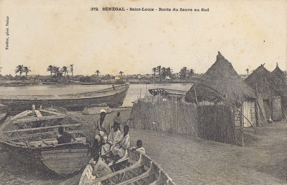 SÉNÉGAL – Saint-Louis – Bords du fleuve au Sud