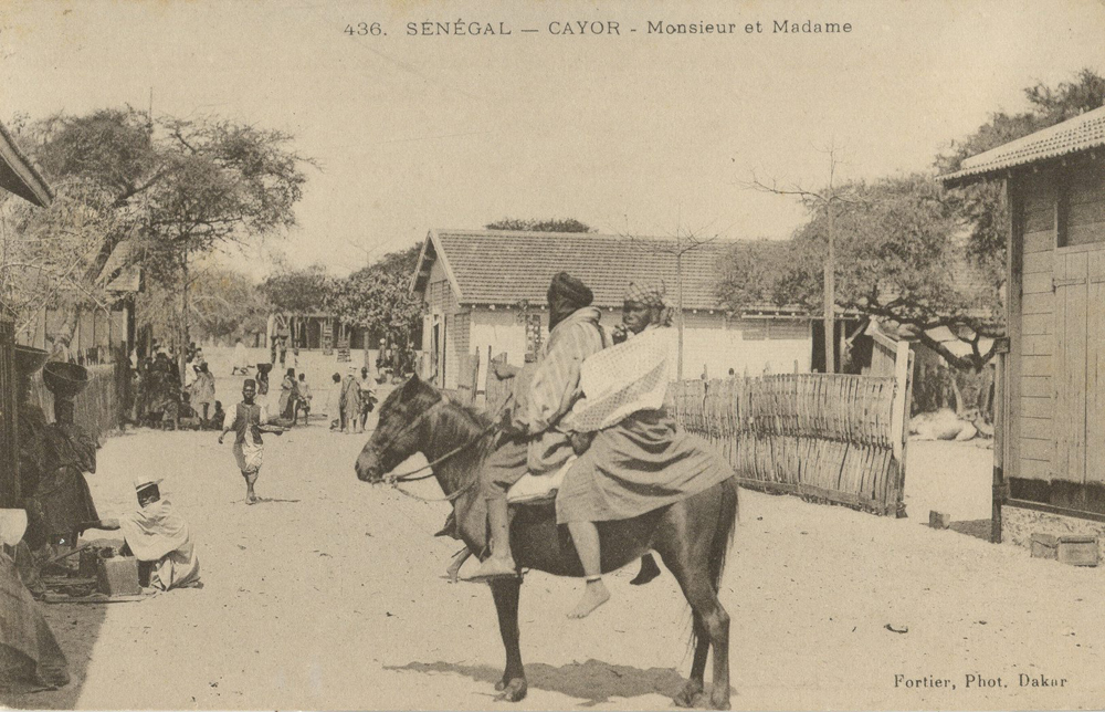 SÉNÉGAL – Cayor – Monsieur et Madame