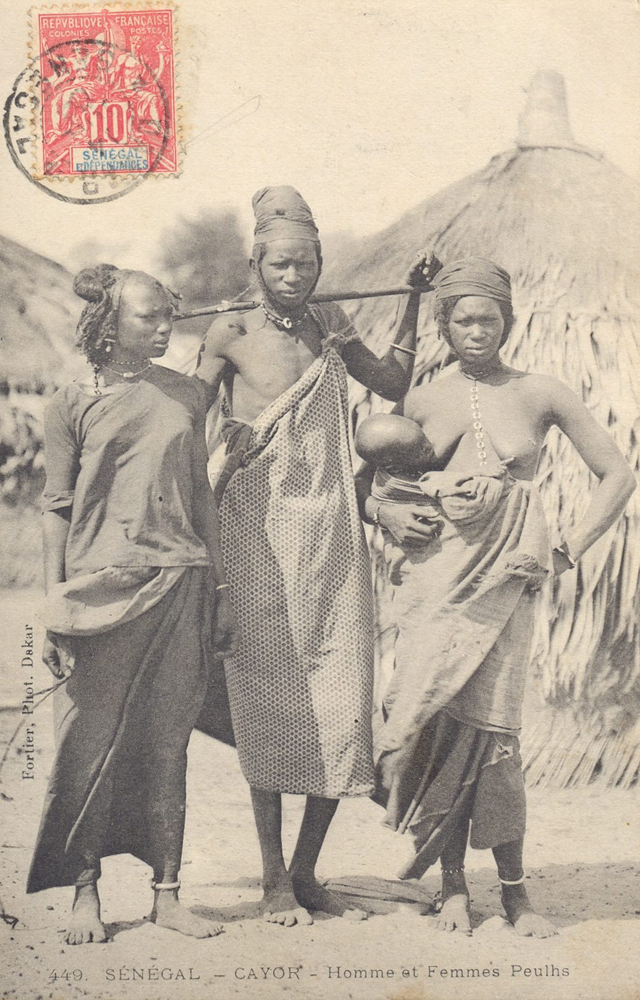 SÉNÉGAL – CAYOR – Homme et Femmes Peulhs