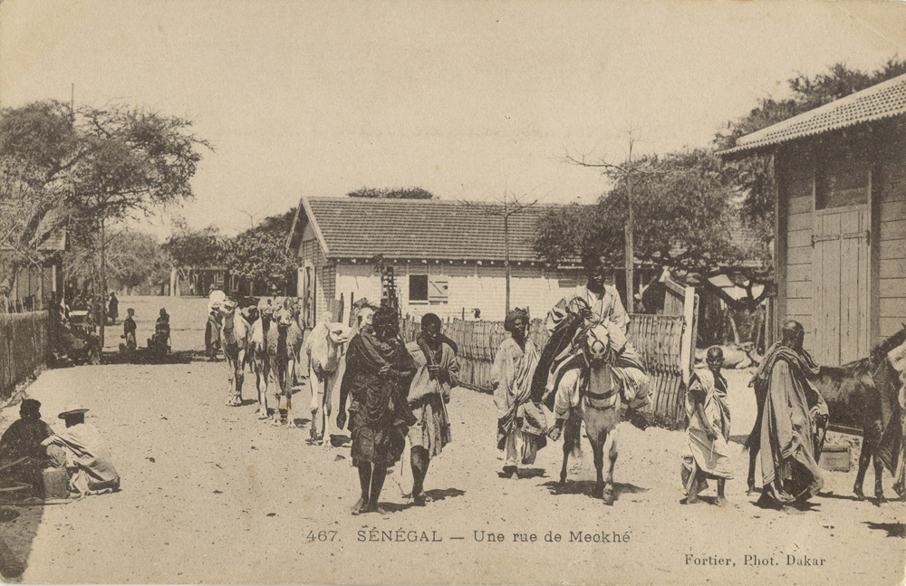 SÉNÉGAL – Une rue de Meckhé