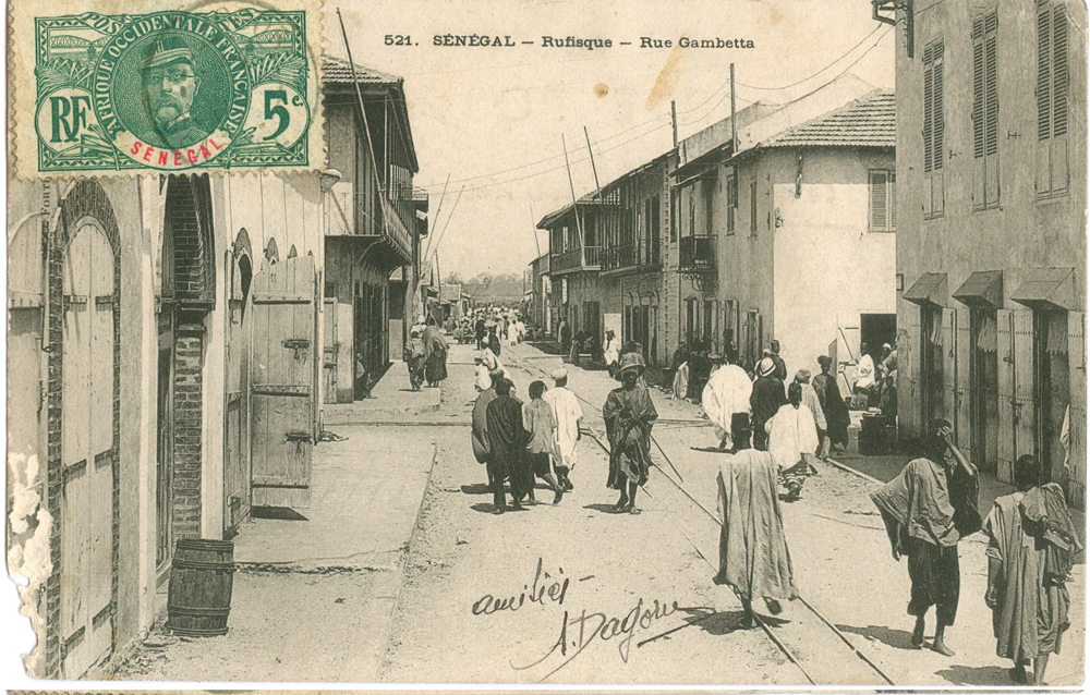 SÉNÉGAL – Rufisque – Rue Gambetta