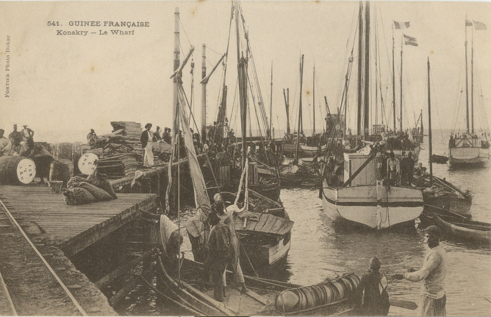 GUINÉE FRANÇAISE – Konakry – Le Wharf