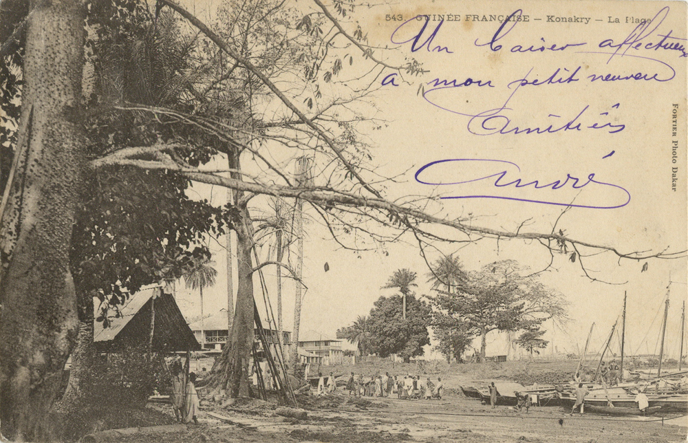 GUINÉE FRANÇAISE – Konakry – La Plage