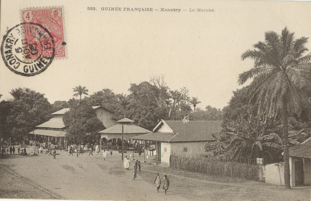 GUINÉE FRANÇAISE – Konakry – Le Marché