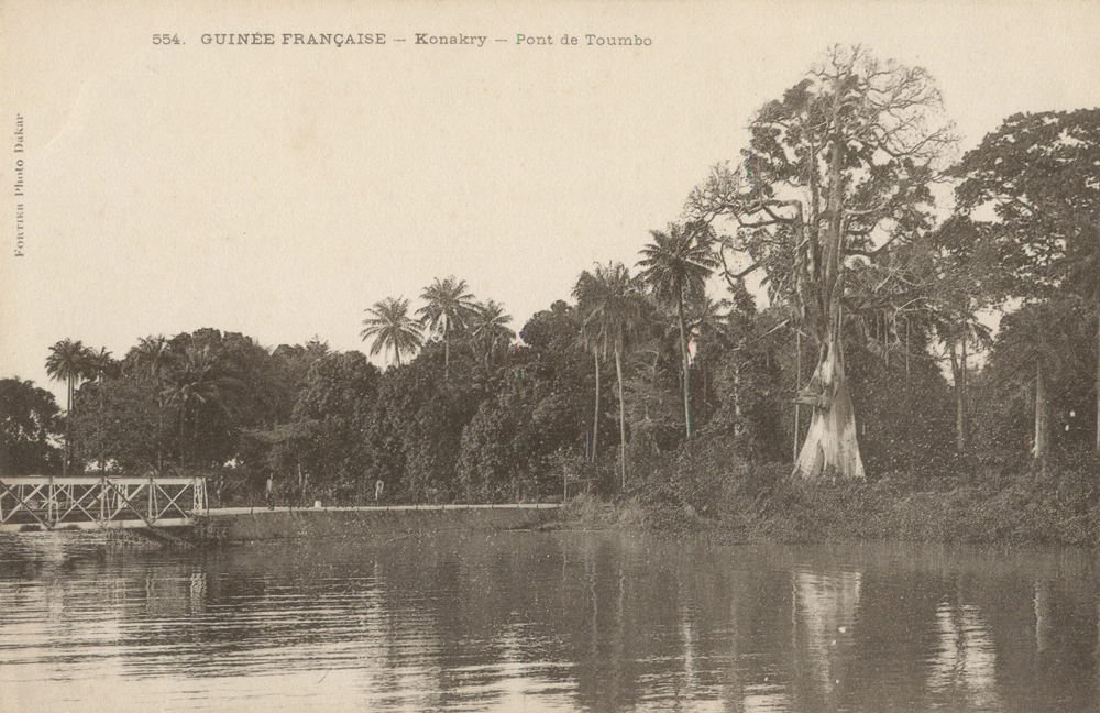 GUINÉE FRANÇAISE – Konakry – Pont de Toumbo