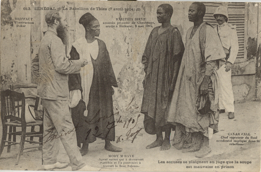 SÉNÉGAL – La Rébellion de Thiès (7 Avril 1904) (8)