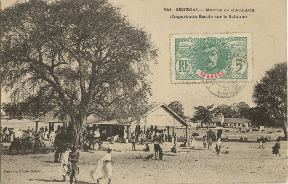 SÉNÉGAL – Marché de KAOLACK (Importante Escale sur le Saloum)