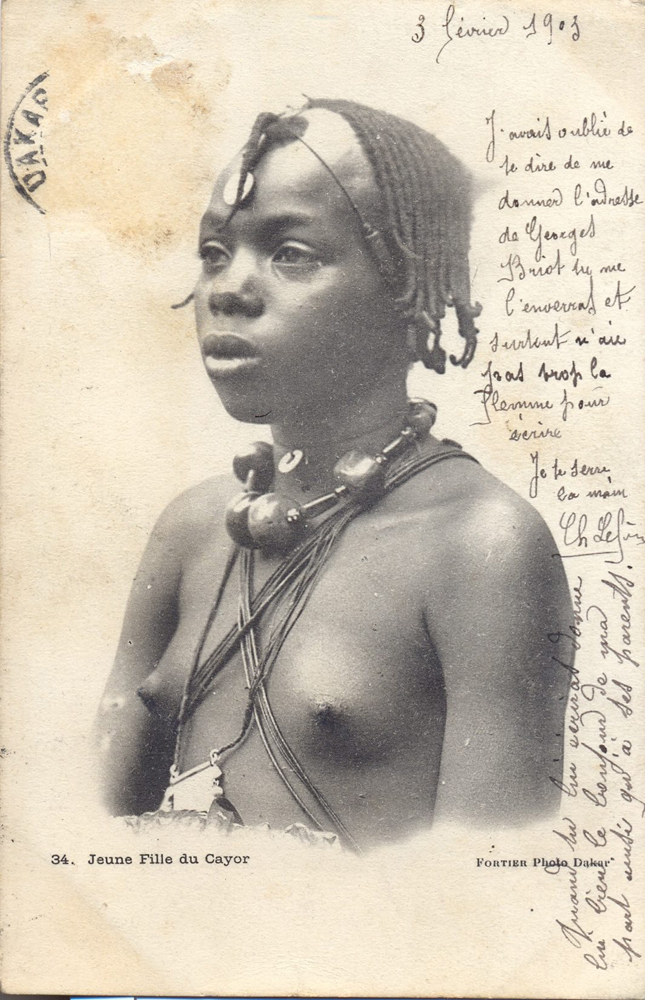 SÉNÉGAL – Jeune Fille du Cayor