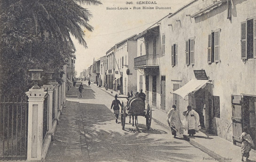 SÉNÉGAL – Saint-Louis – Rue Blaise Dumont