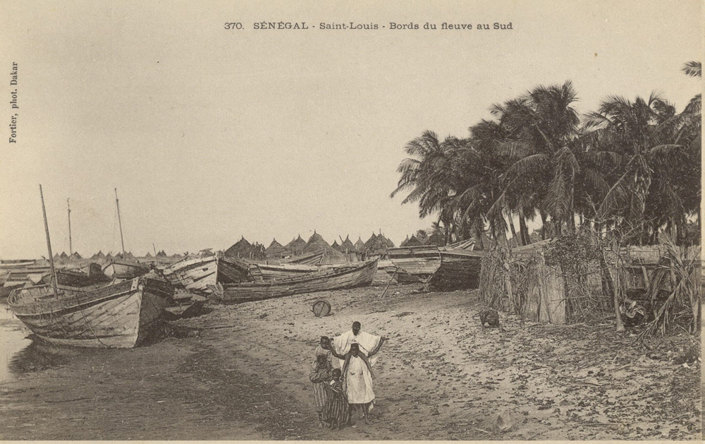 SÉNÉGAL – Saint-Louis – Bords du fleuve au Sud