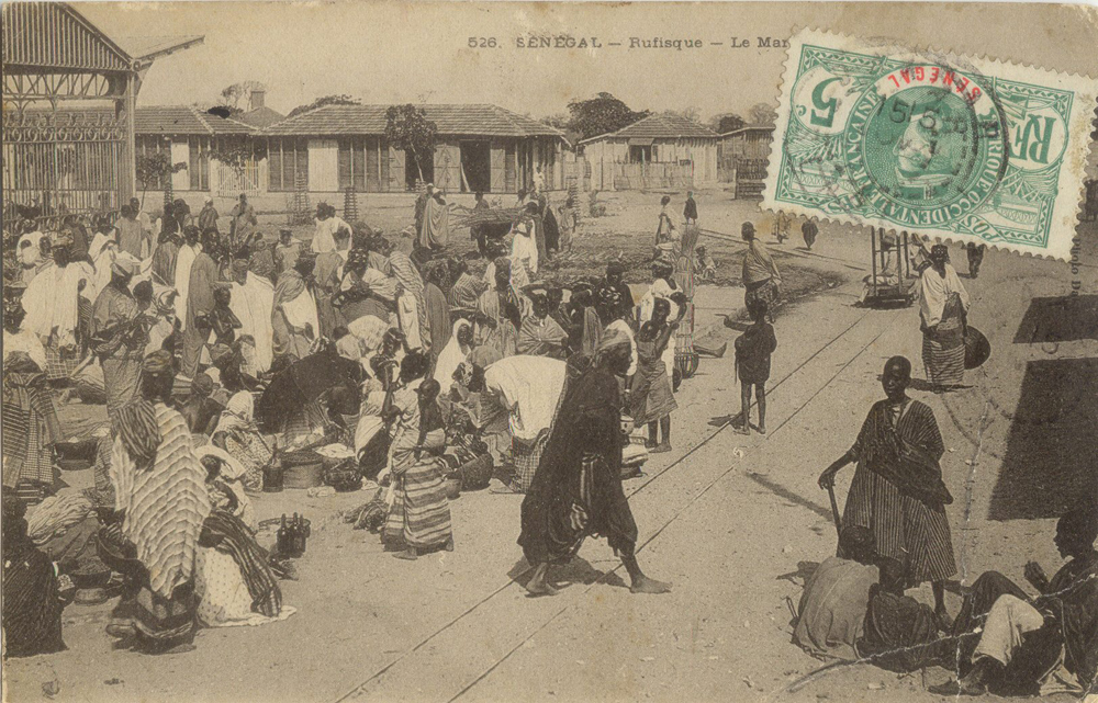 SÉNÉGAL – Rufisque – Le Marché