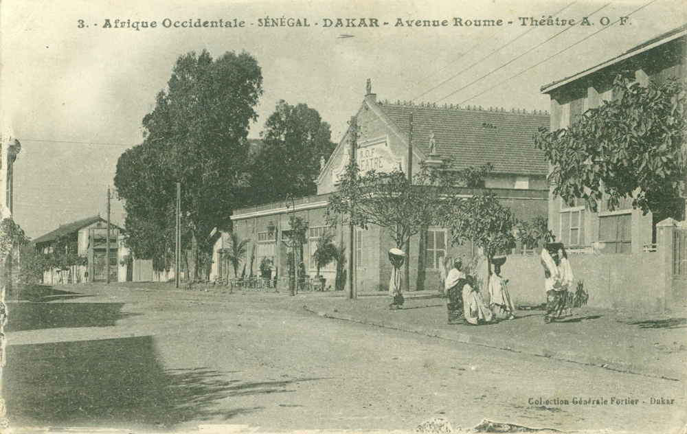 SÉNÉGAL – DAKAR – Avenue Roume – Théâtre A. O. F.