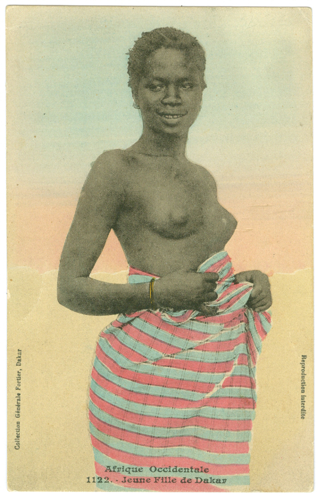 Jeune fille de Dakar.