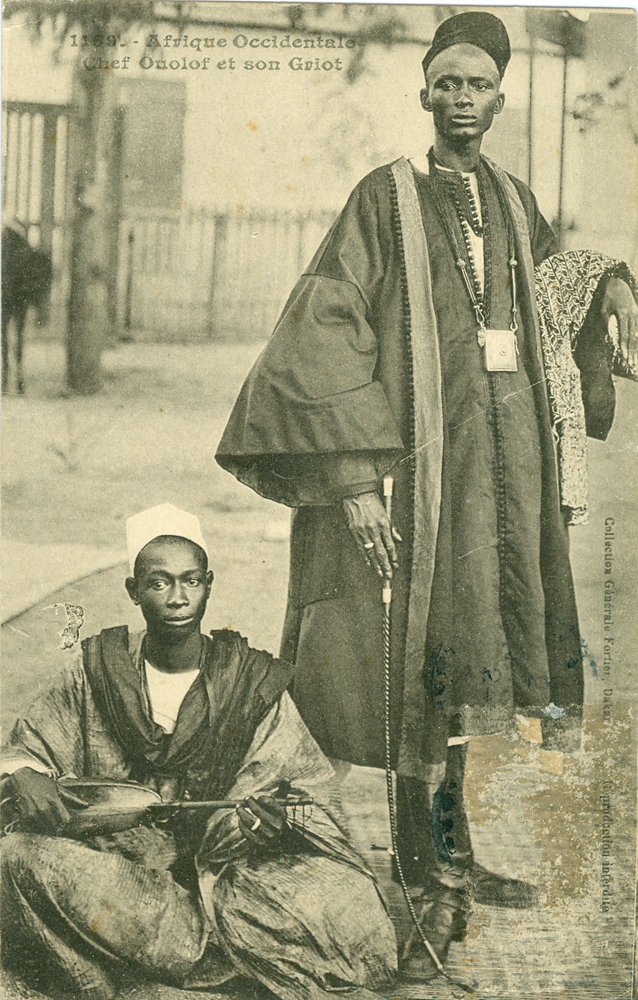 Chef Ouolof et son griot