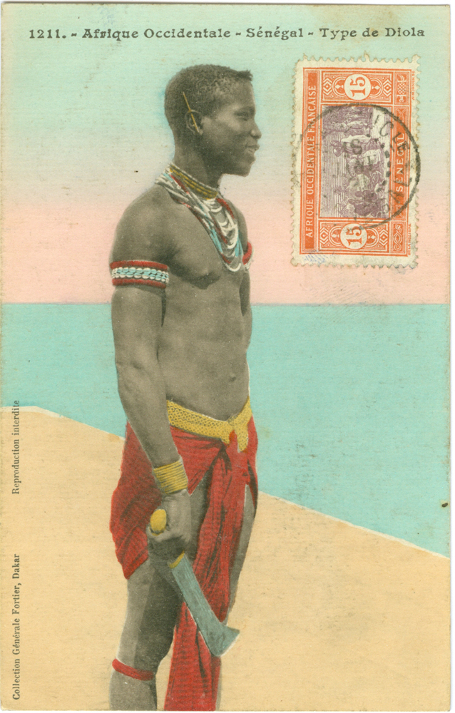 Sénégal. Type de Diola.