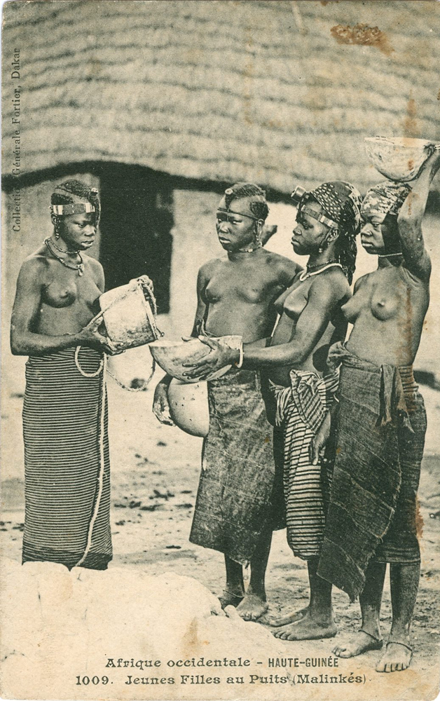 HAUTE-GUINÉE – Jeunes Filles au puits (Malinkés)