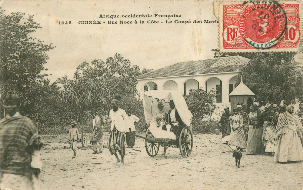 GUINÉE – Une Noce à la Côte. Le Coupé des Mariés