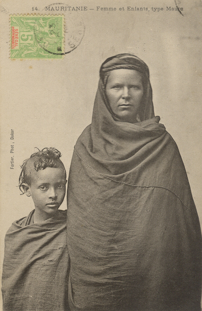 MAURITANIE – Femme et Enfants, type Maure