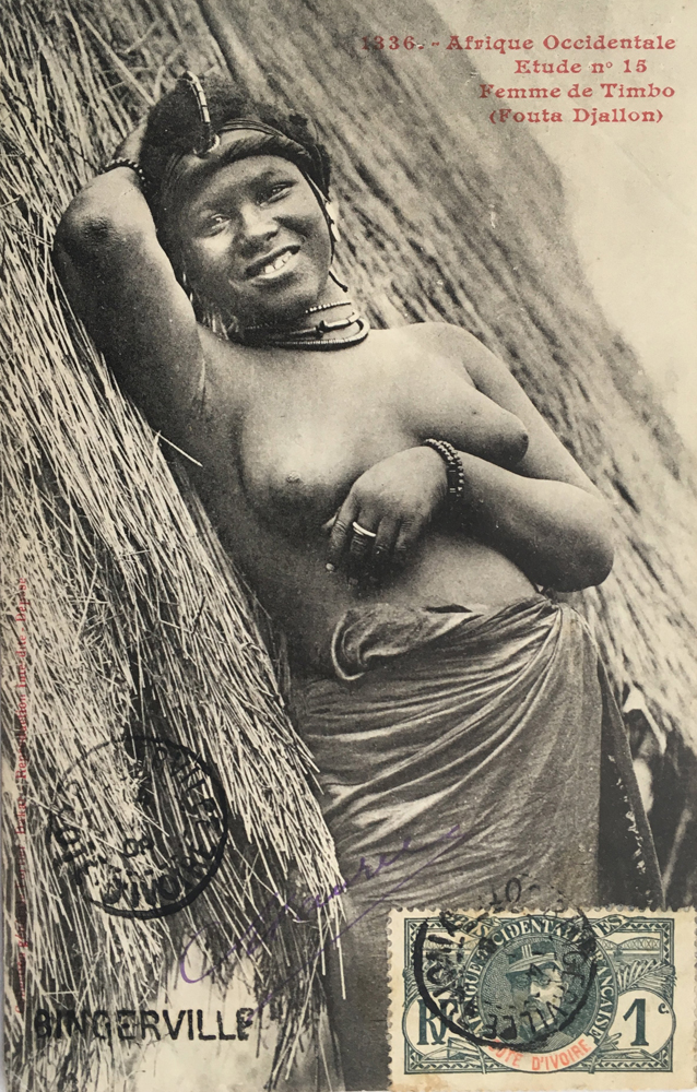 Étude N°15. Femme de Timbo (Fouta Djallon).